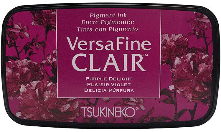 PURPLE DELIGHT Tsukineko Versafine Clair Lge Inkpad