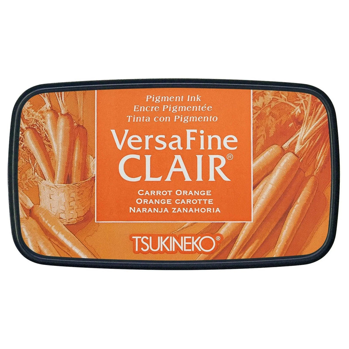 CARROT ORANGE Tsukineko Versafine Clair Lge Inkpad