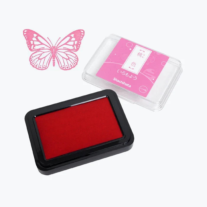 Shachihata Iromoyo Stamp Pad PEACH PINK HAC-1-LP