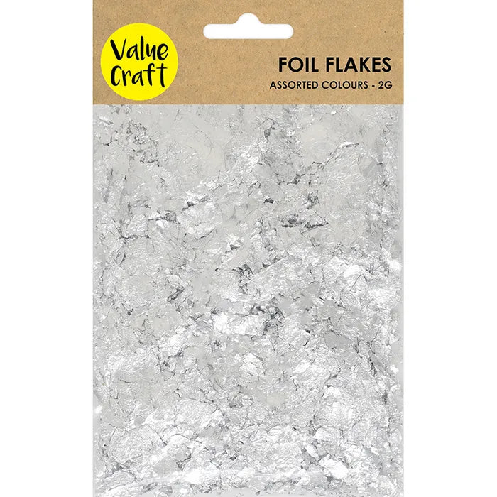 Value Craft SILVER Foil Flakes  2G