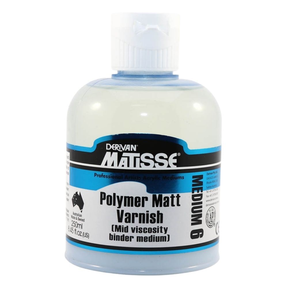 Derivan Matisse Polymer Varnish Matt 250ml