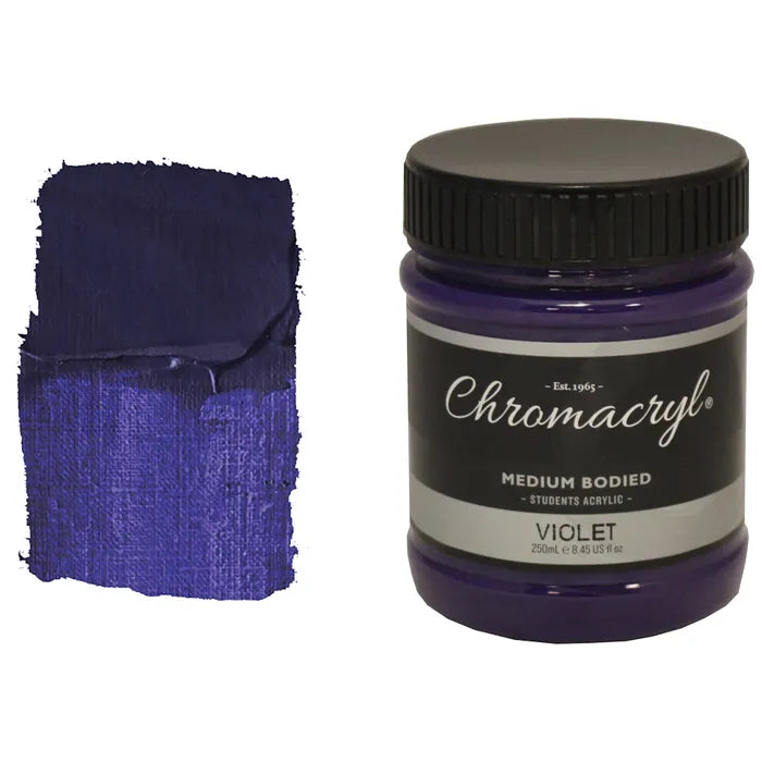 VIOLET Chromacryl Student Acrylic 250ml