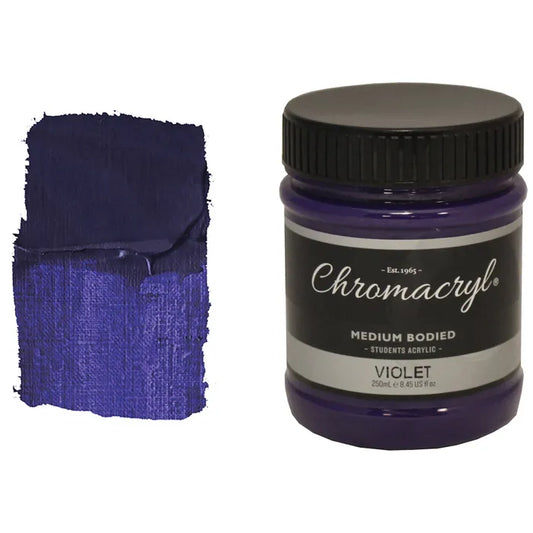 VIOLET Chromacryl Student Acrylic 250ml