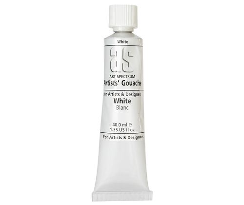 Art Spectrum Artists Gouache 40ml WHITE