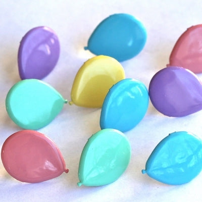 Eyelet Outlet Pastel Balloons Brads Pk12