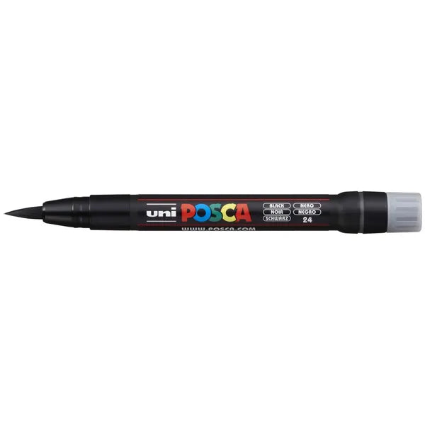 POSCA PCF 350 Brush Marker Black