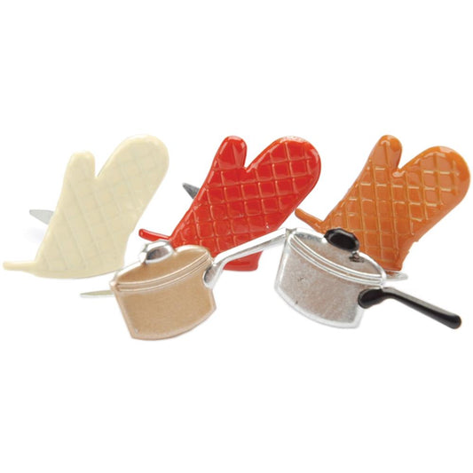 Eyelet Outlet Cooking Brads Pk12