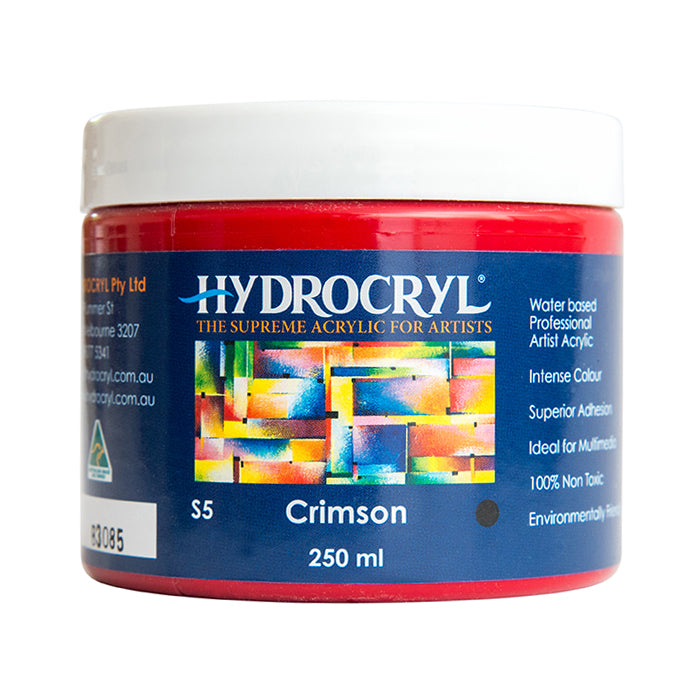 CRIMSON Hydrocryl Original Dimension Acrylic Paint 250ml