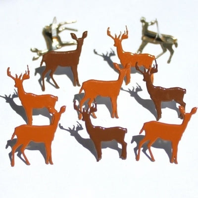 Eyelet Outlet Deer Brads Pk12