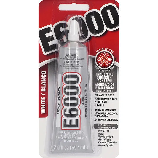 E6000 Industrial Strength Glue White 80.4g