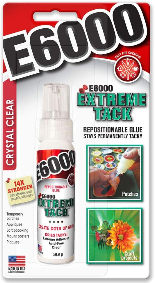 E6000 Extreme Tack Crystal Clear 59.1ml