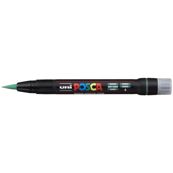 POSCA PCF 350 Brush Marker Green