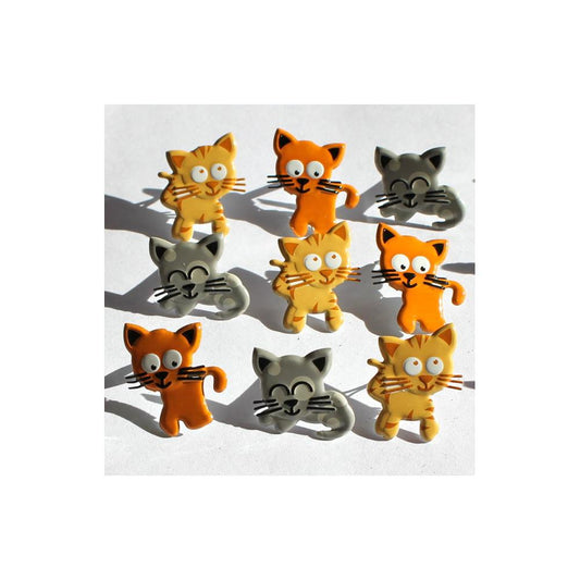 Eyelet Outlet Kitty Brads Pk12