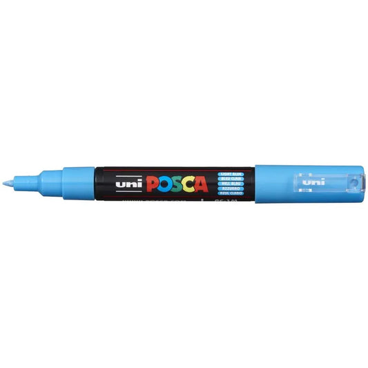POSCA PC 1MR Pen Type Marker Light Blue