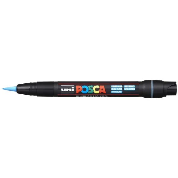 POSCA PCF 350 Brush Light Blue