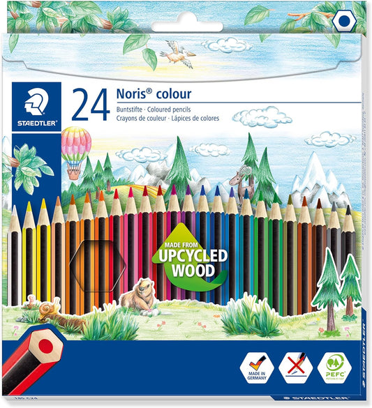 Staedtler Noris Coloured Pencils Pk24