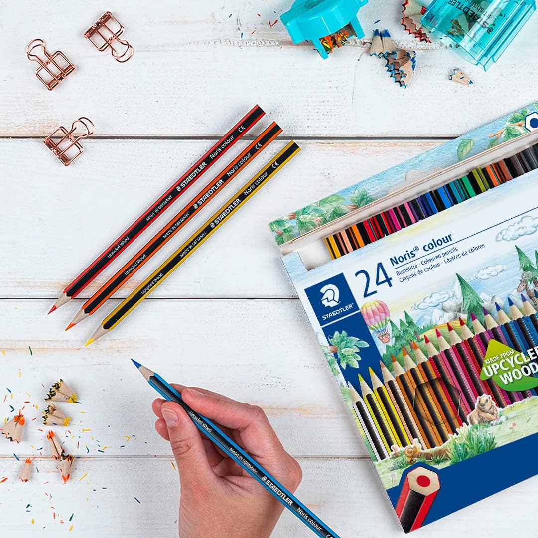 Staedtler Noris Coloured Pencils Pk24