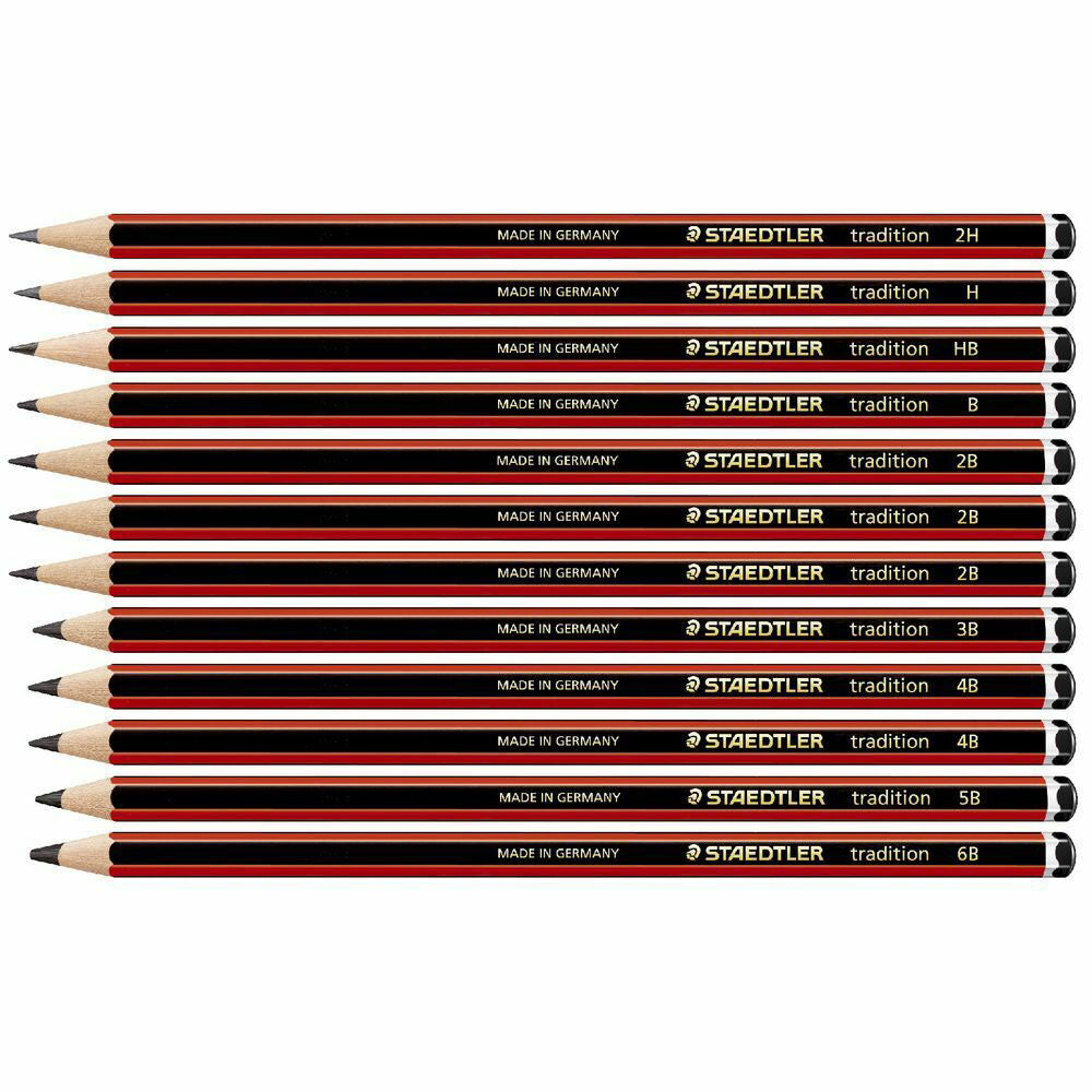 Staedtler Tradition Pencils Asstd Set of 12