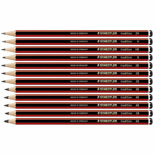Staedtler Tradition Pencils Asstd Set of 12