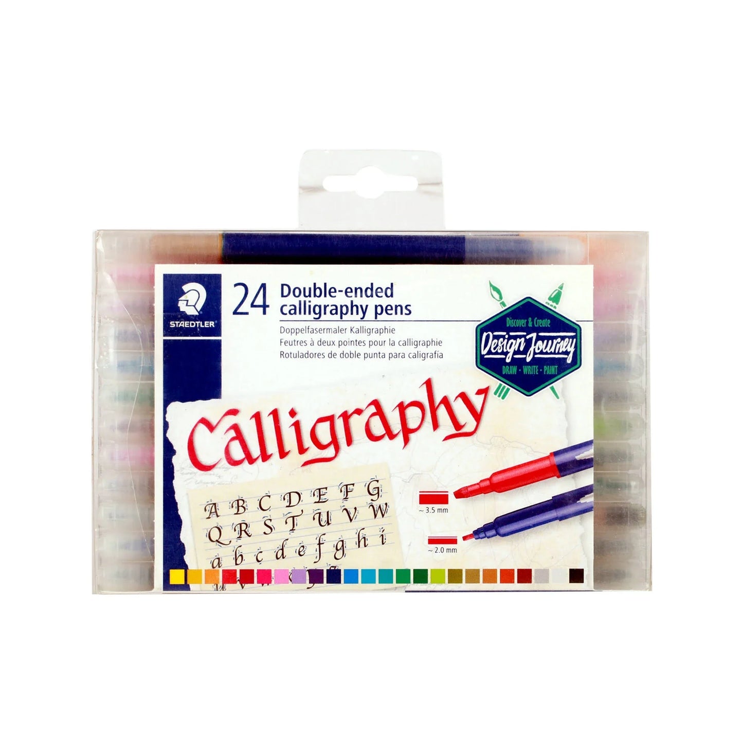 Staedtler Double Ended Calligraphy Pens Pk24