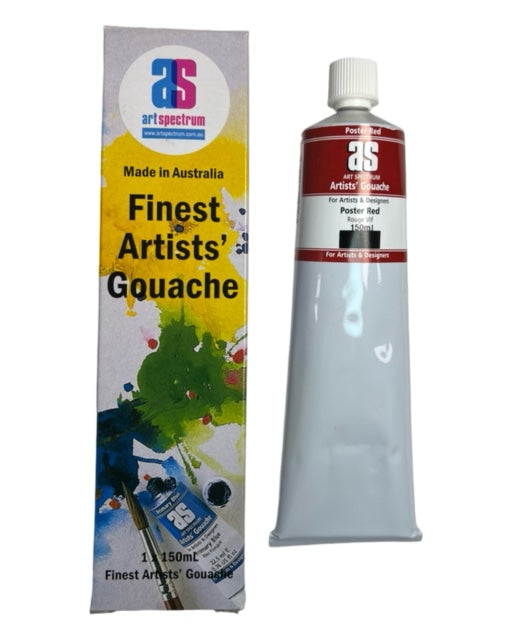 Art Spectrum Artists Gouache 150ml POSTER RED