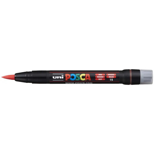 POSCA PCF 350 Brush Marker Red