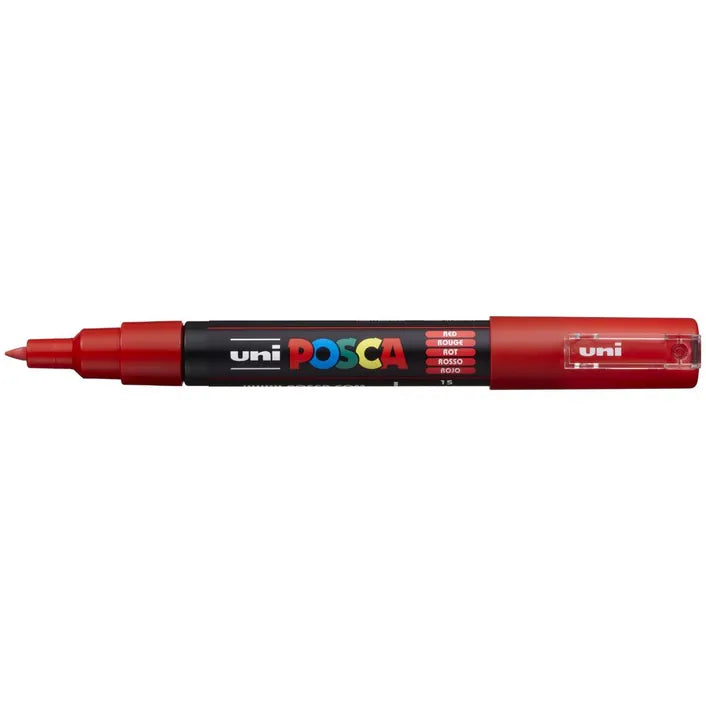 POSCA PC 1MR Pen Type Marker Red