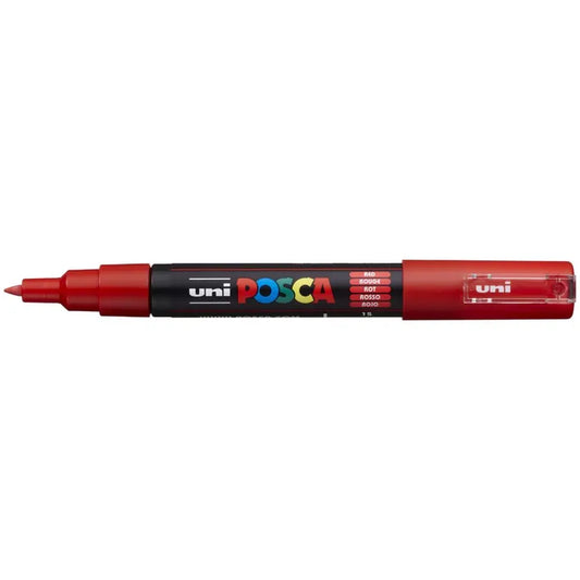 POSCA PC 1MR Pen Type Marker Red