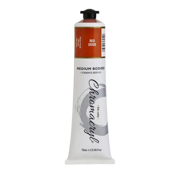 RED OXIDE Chromacryl Student Acrylic 75ml