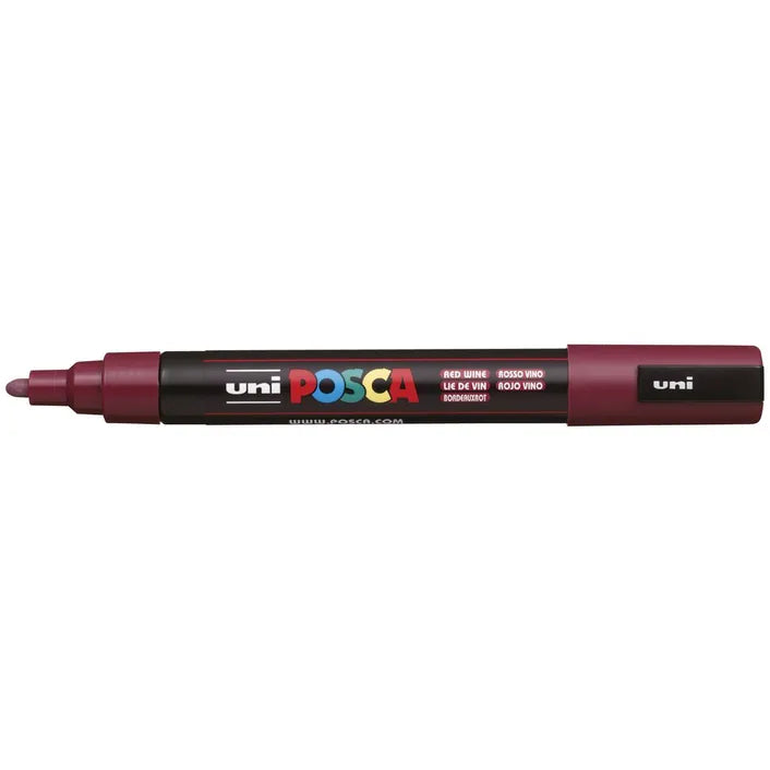 POSCA PC 5M Paint Marker Red Wine