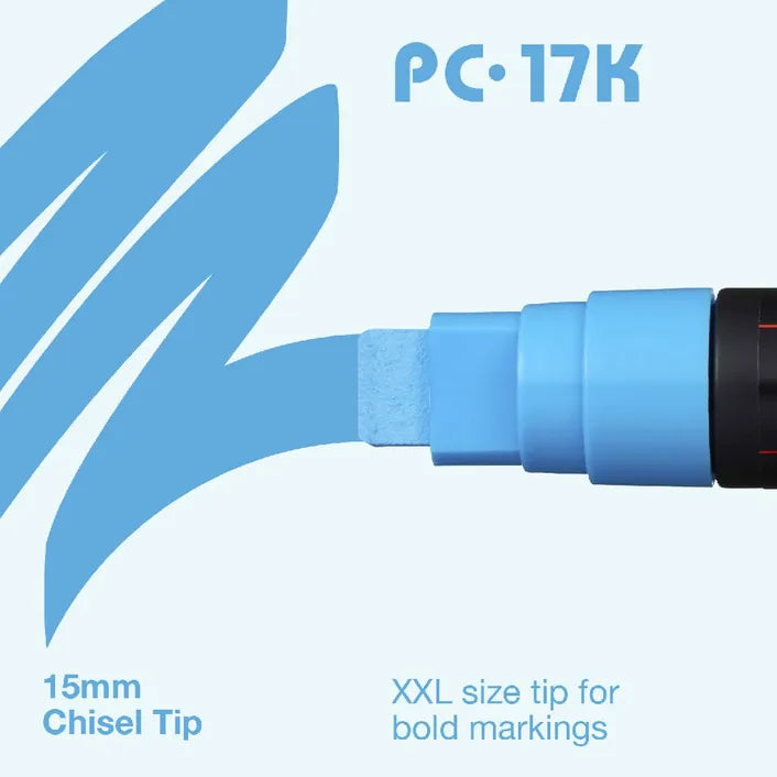 POSCA PC 17K Paint Marker Light Blue