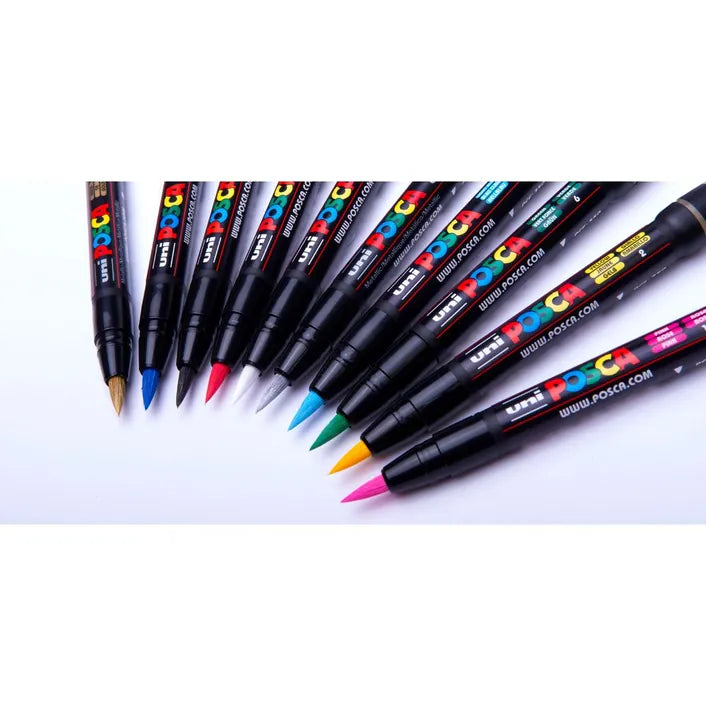 POSCA PCF 350 Brush Marker Blue