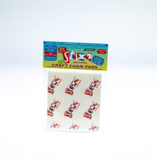 Stix2Anything White Foam Pads D/sided 5mmx5mmx1mm Pk440