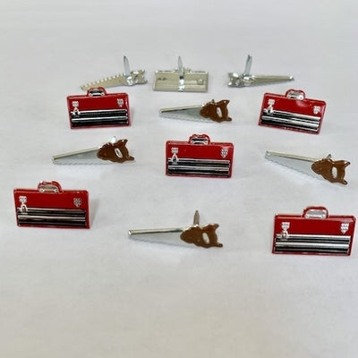 Eyelet Outlet Saw and Tool Box Brads Pk12