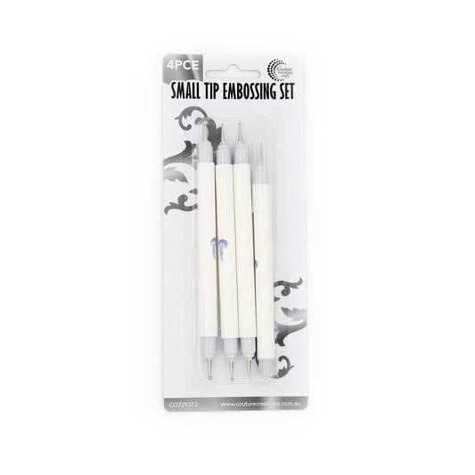 CC Small Tip Embossing Set 4pce