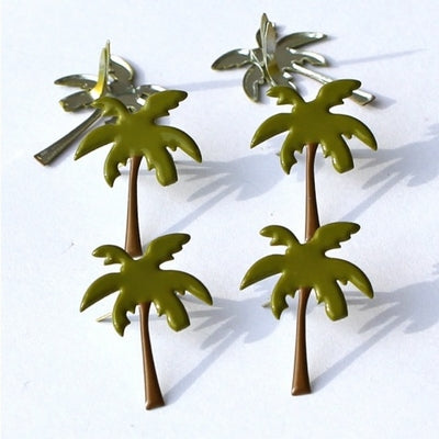 Eyelet Outlet Tall Palm Tree Brads Pk12