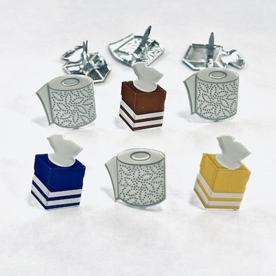 Eyelet Outlet Toilet Paper & Tissue Brads Pk12