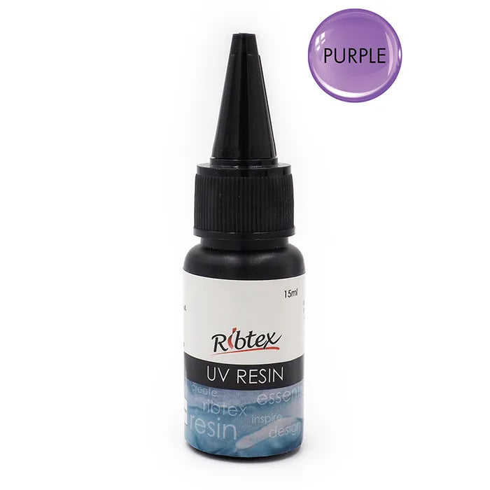 Ribtex Coloured UV Resin Purple 15ml
