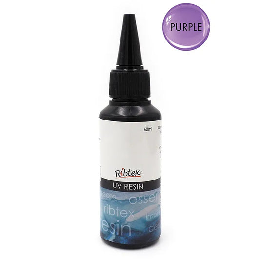 Ribtex Coloured UV Resin Purple 60ml