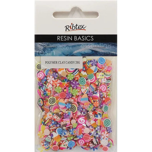 Ribtex UV Resin Polymer Clay Candy Shapes 20g