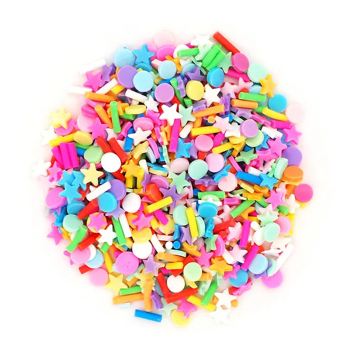 Ribtex UV Resin Polymer Clay Sprinkles Mix Shapes 20g
