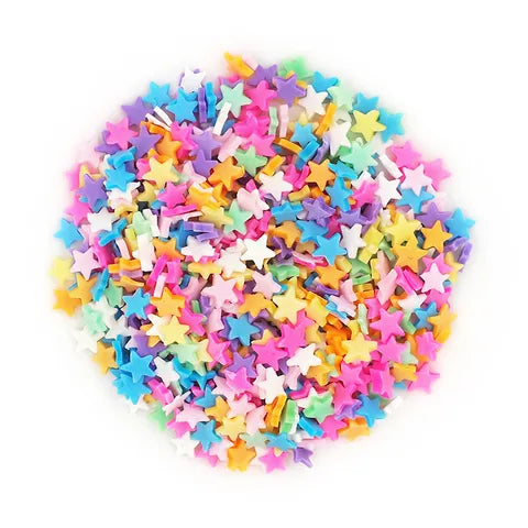Ribtex UV Resin Polymer Clay Star Shapes 20g