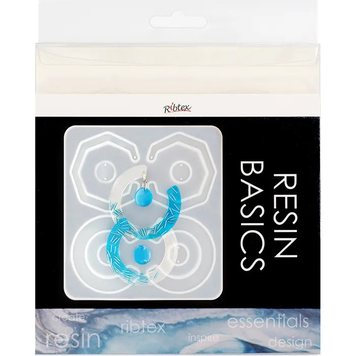 Ribtex Resin Basics Silicone Mould Hoop Earrings